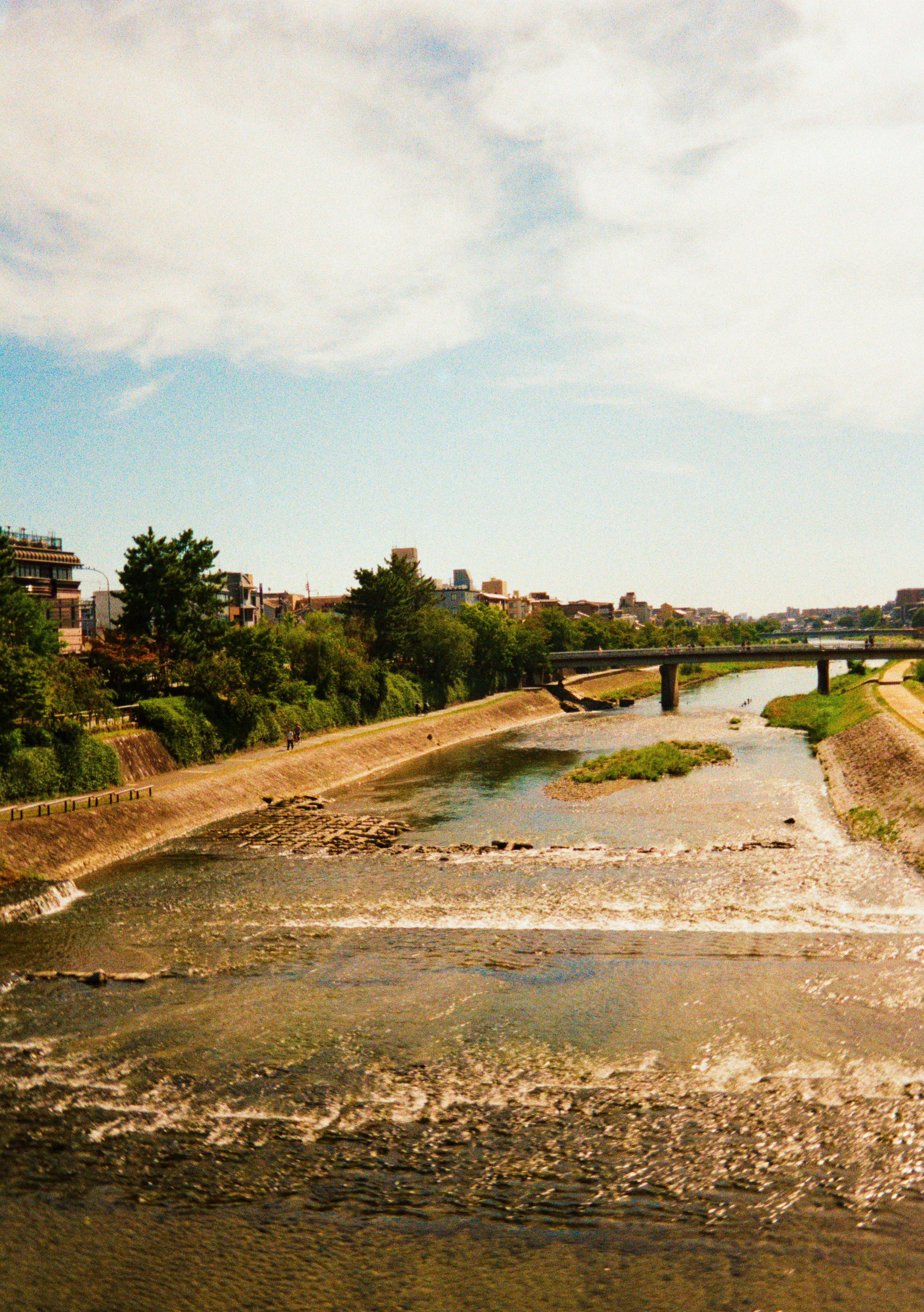 Bridge Over Calm Water, Kyoto, Japan.